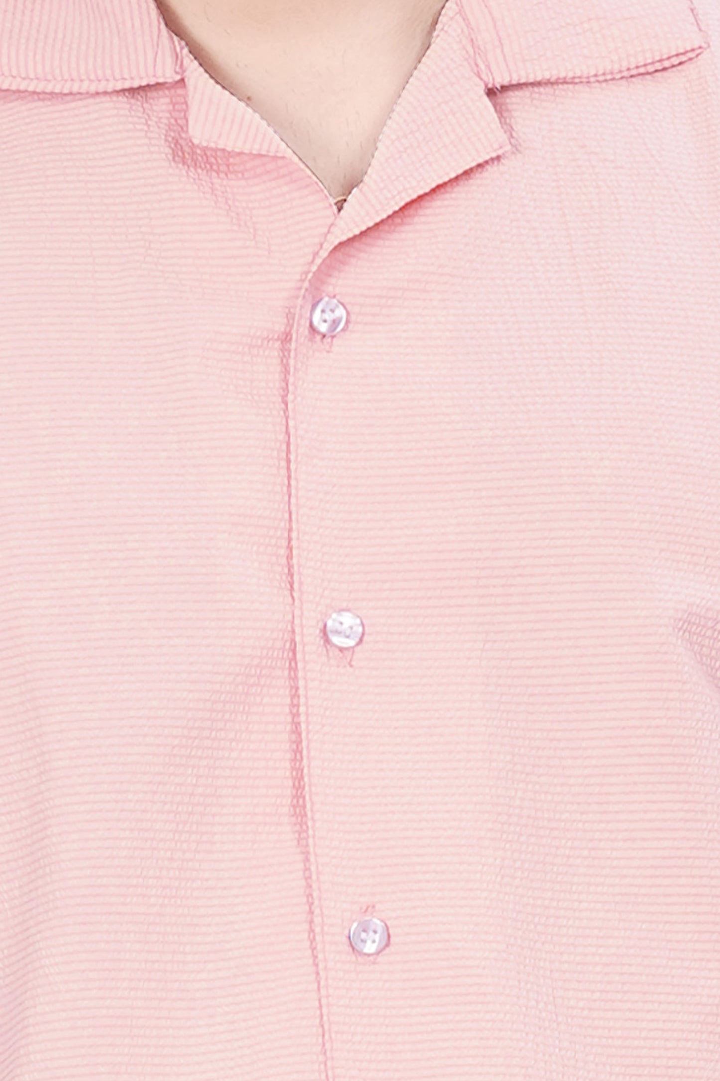Pink Popcorn Material Men’s Shirt